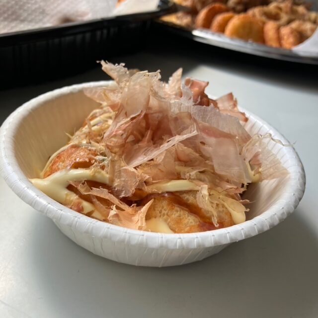 たこ焼き＆揚げ物パーティ🥳🐙
#ジョブタス白石#就労支援ｂ型