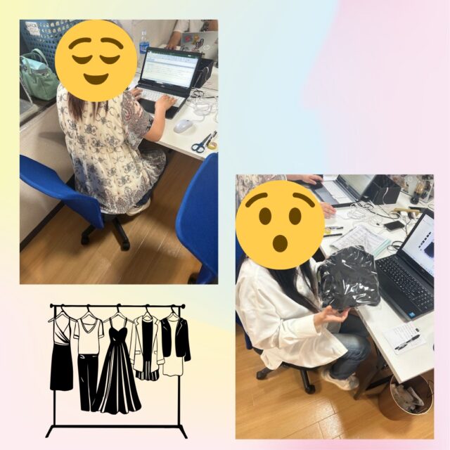 こんにちは、ジョブタス東仙台です！

今日は令和7年7月7日！🎰
なにか良いことありそうですね😊笑

施設外作業の様子です！
施設外ではメルカリ出品作業を中心に
作業を行っております。

ここで力をつければプライベートでも
メルカリ出品ができるかも・・！？

古着の採寸も和気あいあいと行っています。
服に詳しくなるチャンス！👚👖👕👗

‥

服に興味がある、古着が好き！
ぜひ一度ジョブタス東仙台へ見学どうぞ💁‍♀️

----✂-----------------------------------------

🏠ジョブタス東仙台　★東仙台駅すぐそば！
〒983-0833　仙台市宮城野区東仙台1丁目7-1
☎022-355-6325
【営業時間：9：00～17：00／月～金曜日】

#ジョブタス東仙台 #就労支援B型 #福祉 #障害福祉 #無料送迎 #昼食無料提供 #仙台 #ハンドメイド #製作 #軽作業 #古着 #古本 #昼食無料 #送迎無料 #利用者様募集中 #見学体験受付中 #エフリング