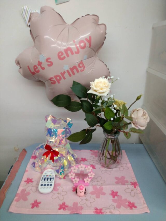 最近温かく春が近づいてます！🌸☀️作業所も春っぽくなりました✨
⁡

#ジョブタス白石#就労支援ｂ型事業所 #見学体験いつでも大歓迎 #春#いいねいつもありがとうございます